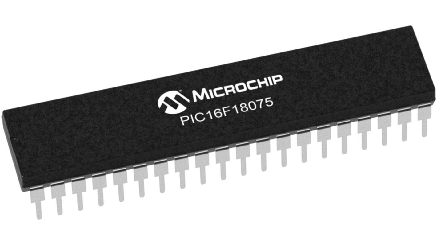 Microchip PIC16F, PIC16 Microcontroller, 14 KB Flash, 40-Pin PDIP