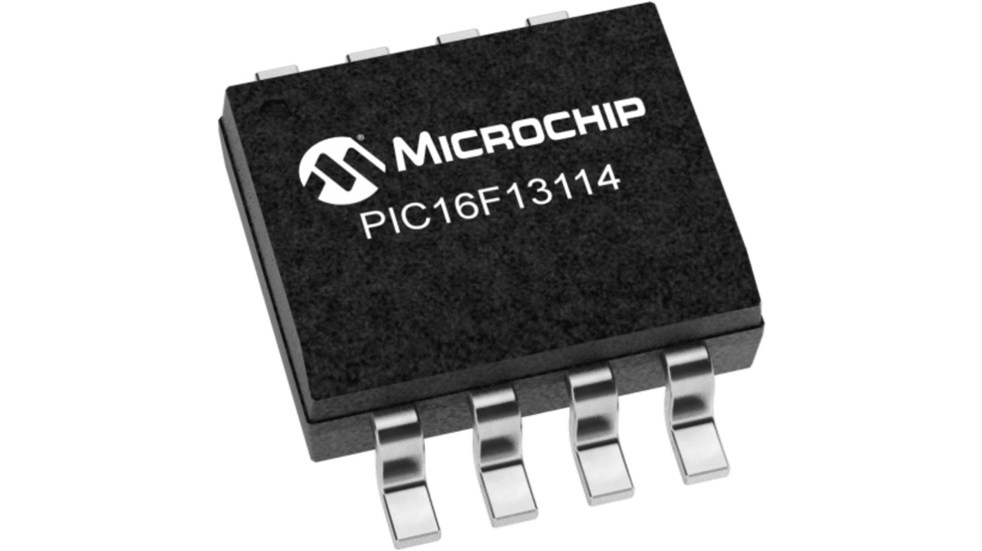 Microchip PIC16F, PIC16 Microcontroller, 7 KB Flash, 8-Pin SOIC