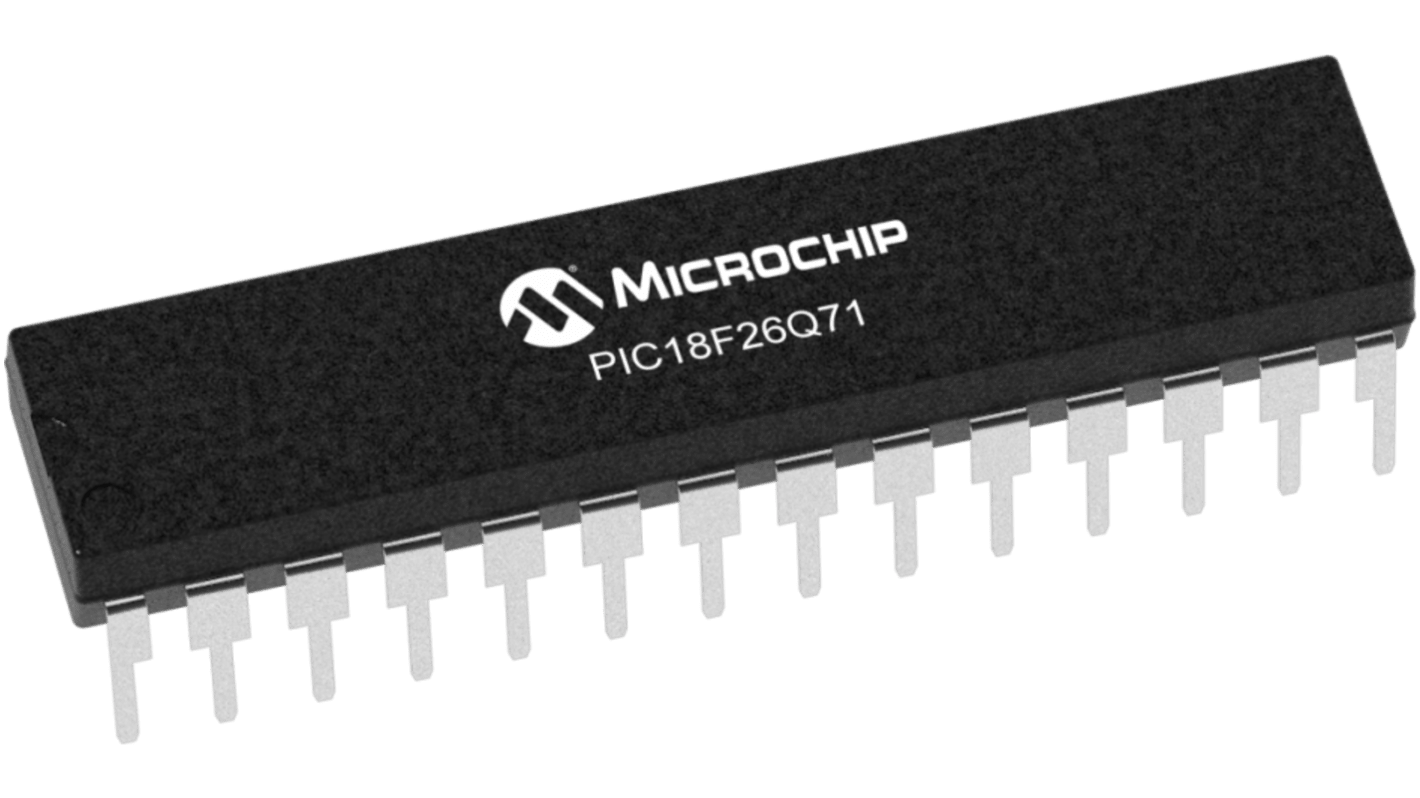 Microchip PIC18单片机, PIC18F内核, 28针, SPDIP, 64 KB 闪存