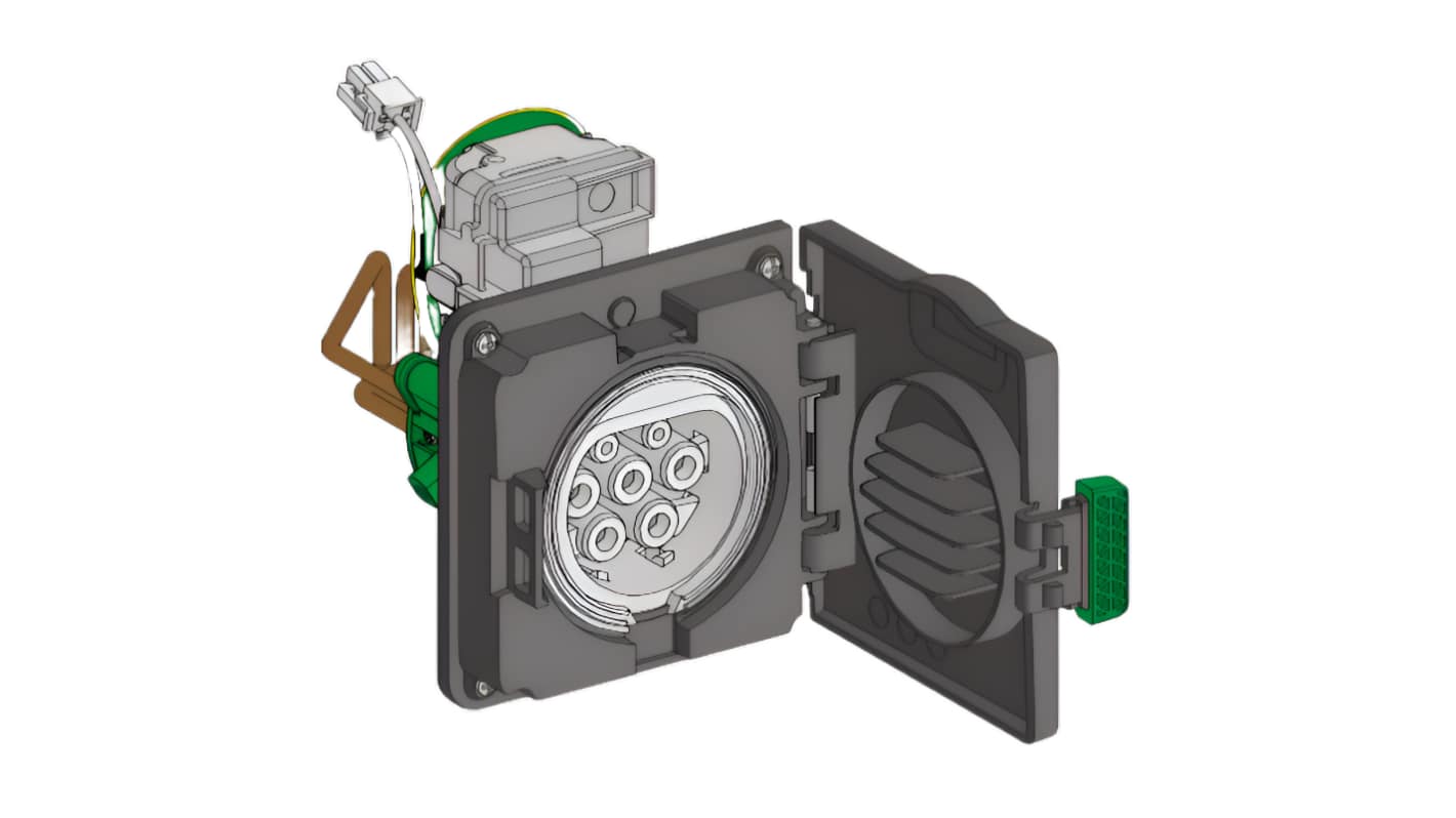 Schneider Electric 22kW电动汽车充电桩, 415V, 32A