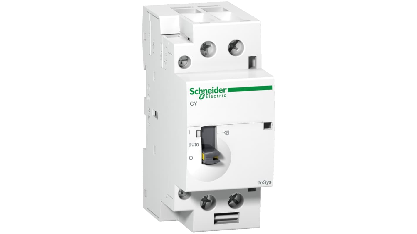 TeSys TeSyS GY Contactor, 250 V Coil, 2-Pole, 40 A, 3.2, 2NO, 250 V