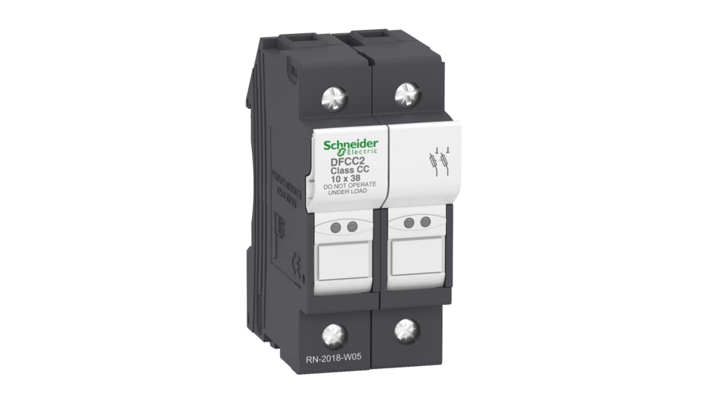 Schneider Electric 保险丝座, 30A, 6kV ac, 面板安装, 2