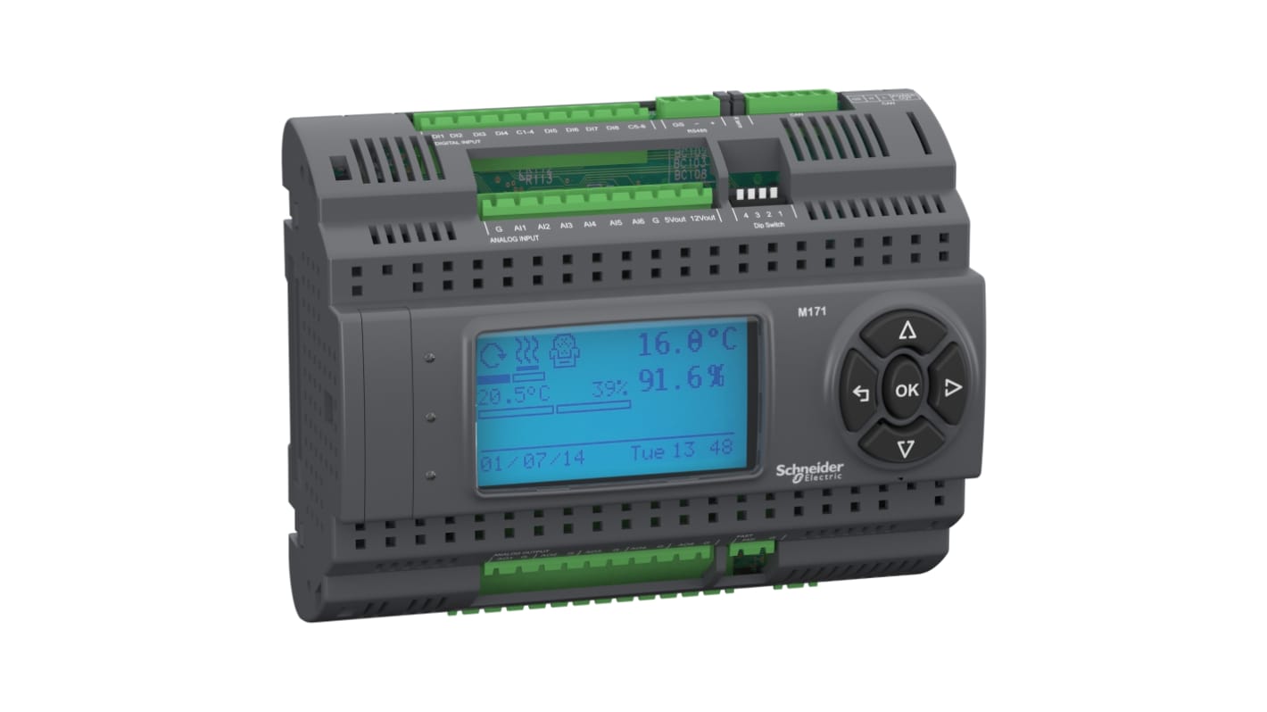 Schneider Electric Series PLC I/O Module for Use with HVAC, Pumping, 24 → 48 V dc Supply, Relay Output,