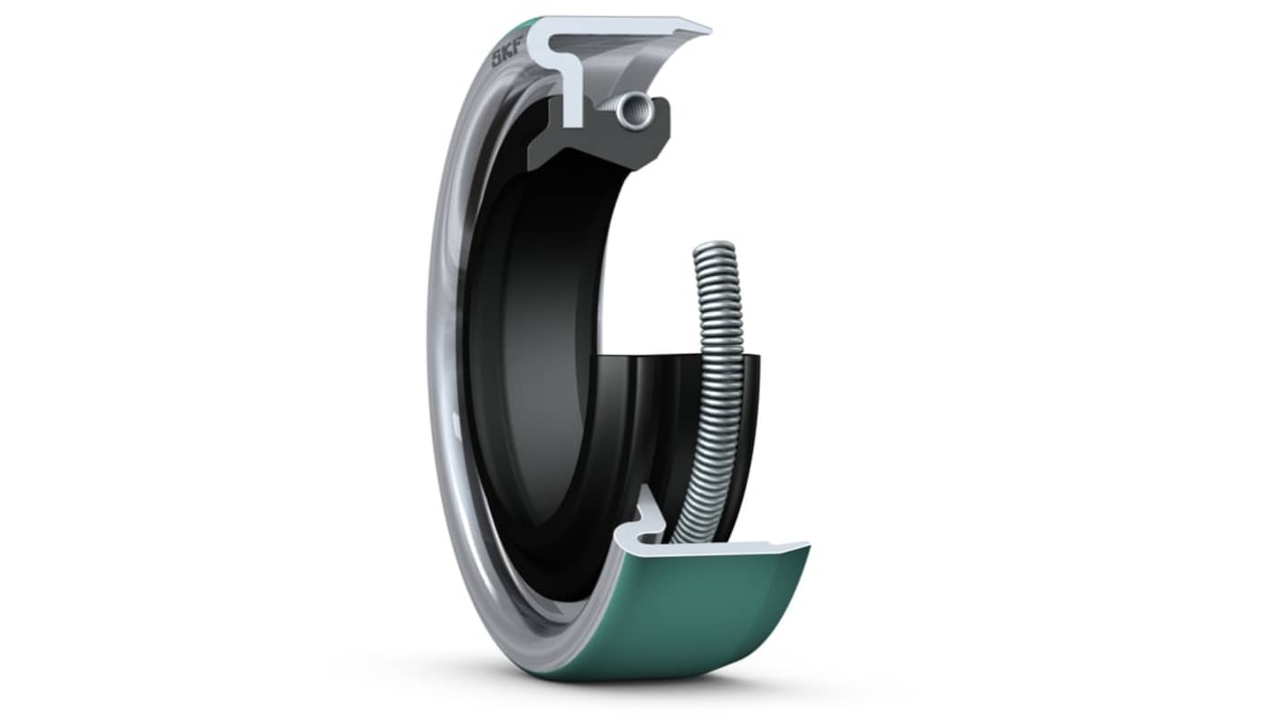 SKF NBR Seal, 22.23mm ID, 34.93mm OD, 6.35mm