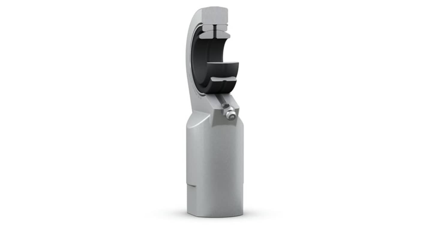 SKF SIL M24 x 2 Female Steel Rod End, 25mm Bore, 128mm Long, Metric Thread Standard, Female Connection Gender