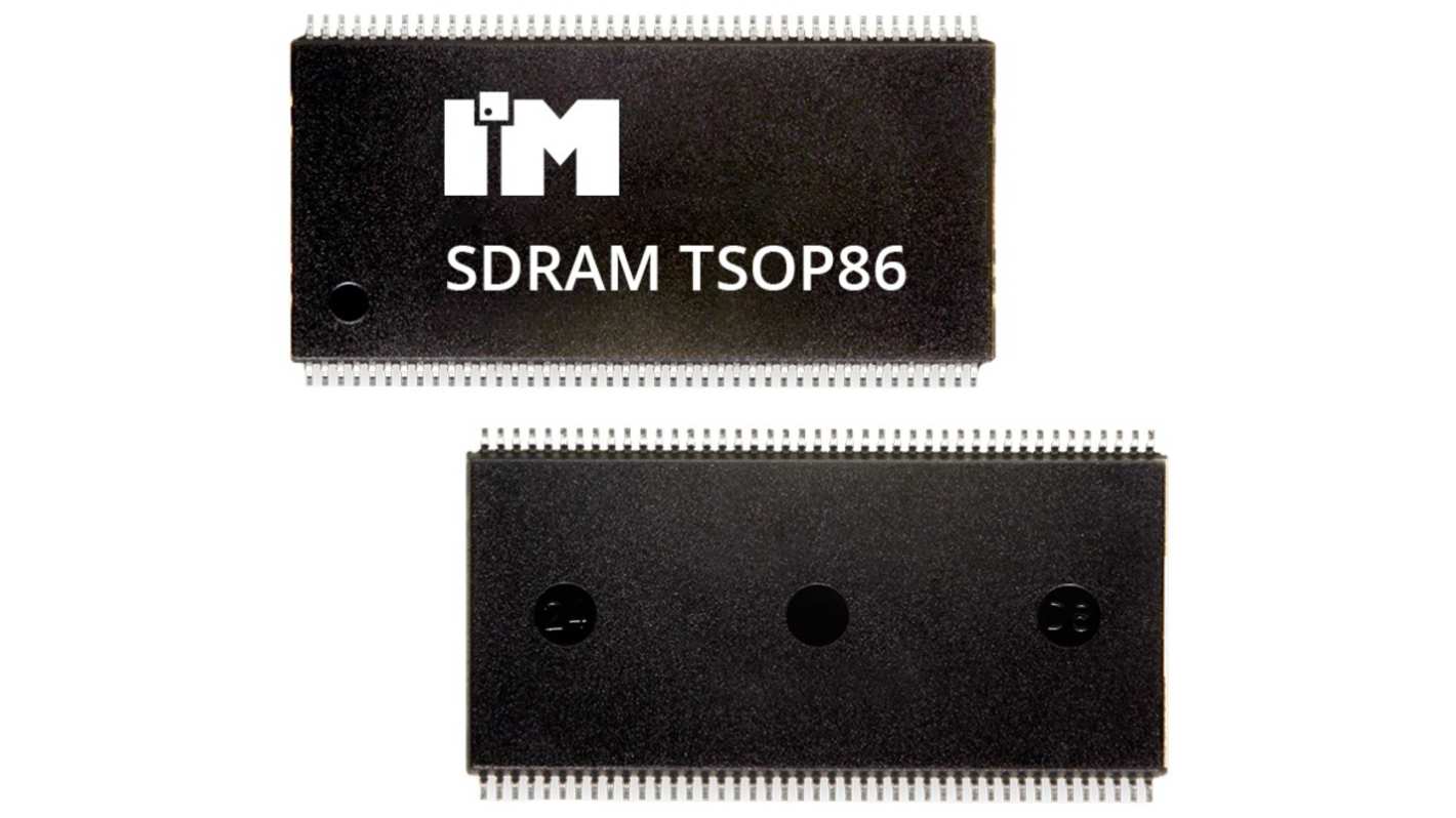 Intelligent Memory IME2532SDBETG-6I, SDRAM 256Mbit Surface Mount, 166MHz, 90-Pin FBGA