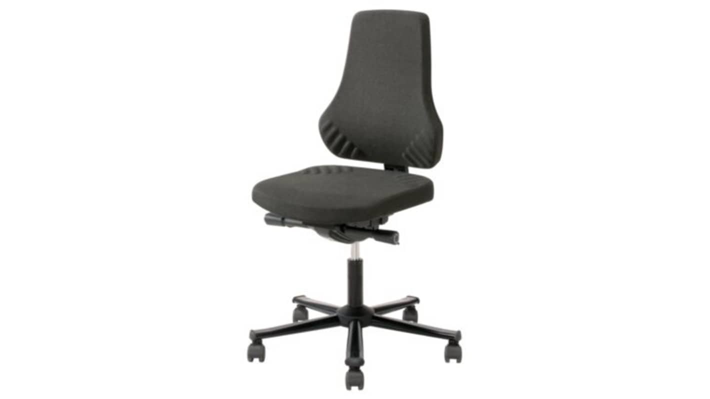 Bosch Rexroth Black Plastic Desk Chair, 120kg Weight Capacity