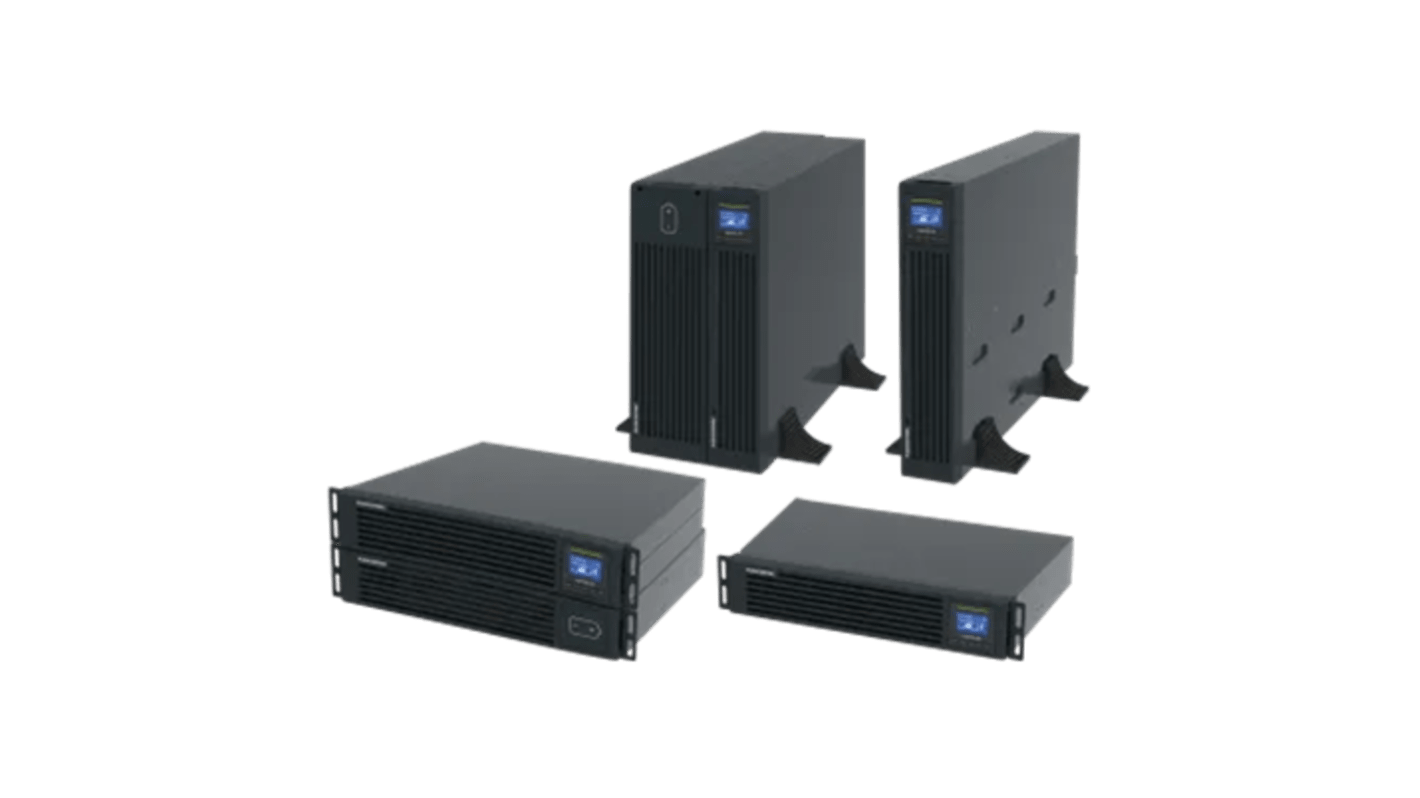Socomec 110 → 276V Input Rack Mount, Stand Alone UPS, 6000VA (6kW), NRT4-060K