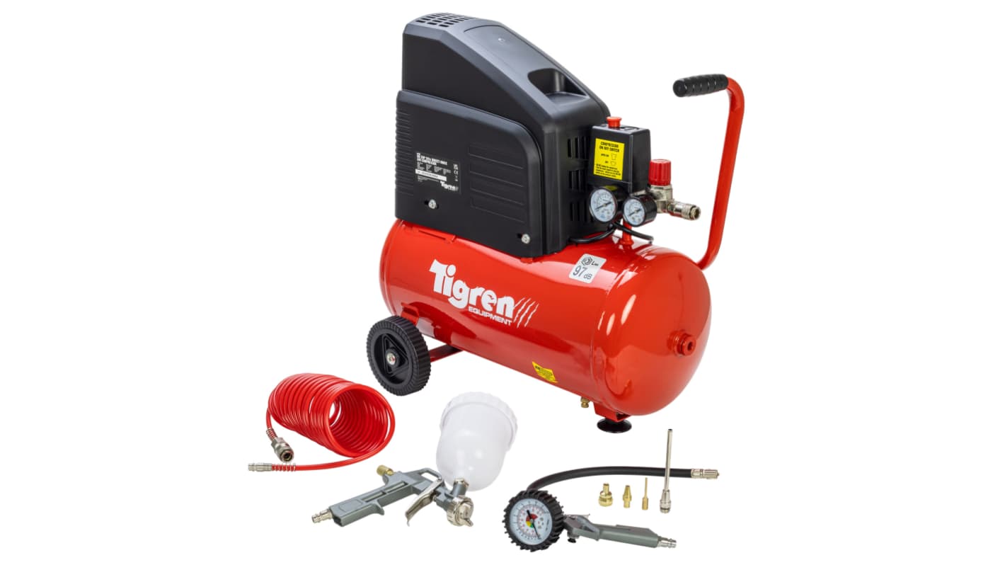 Compressore d'aria SIP da 24L, 116psi max , 2HP