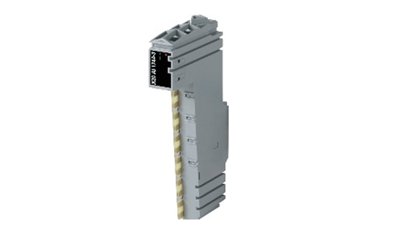 B&R X20 Series Analog I/O Module for Use with PLC's, Differential Input, 24 V dc