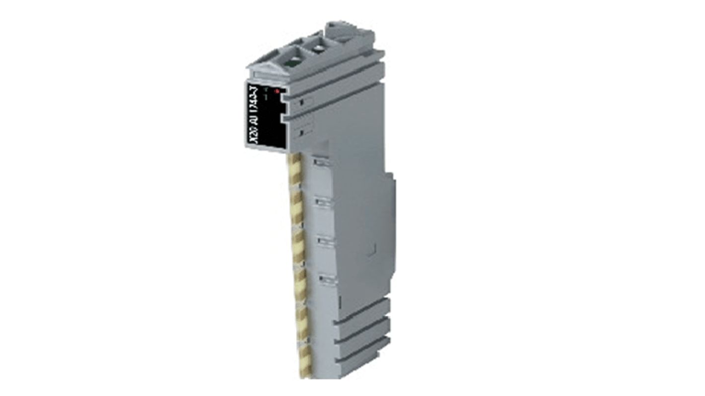 B&R X20 Series Analog I/O Module for Use with PLC's, Differential Input, 24 V dc