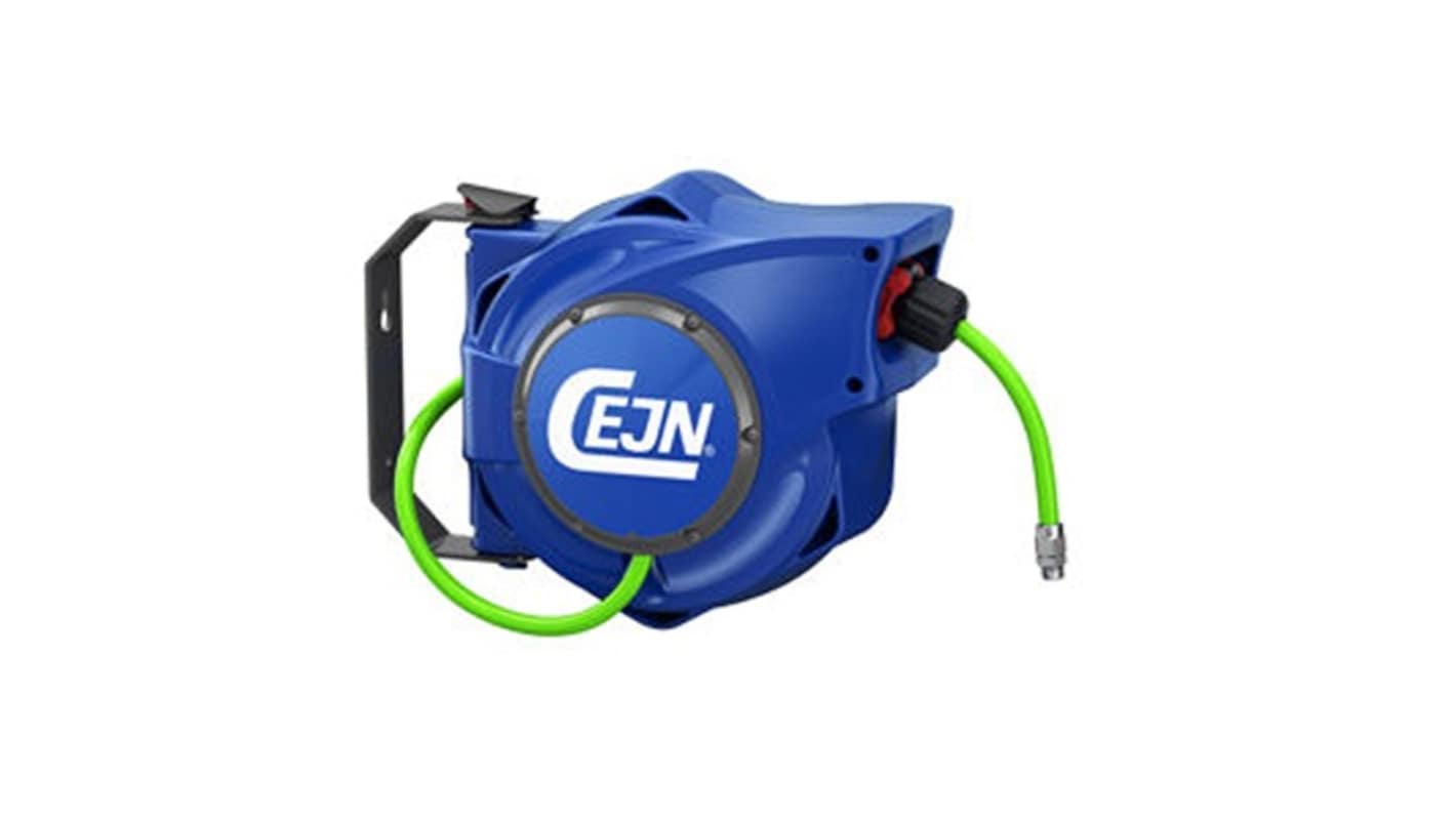 CEJN Free Standing 10m Air Hose Reel, 8mm Inner Diameter, 12mm Outer Diameter