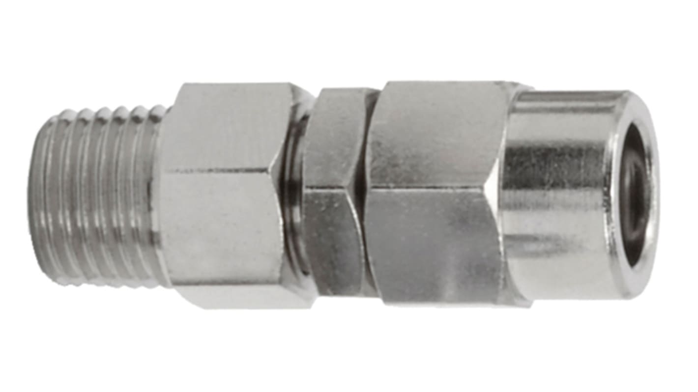 CEJN Brass Pneumatic Quick Connect Coupling, R 1/4 Threaded