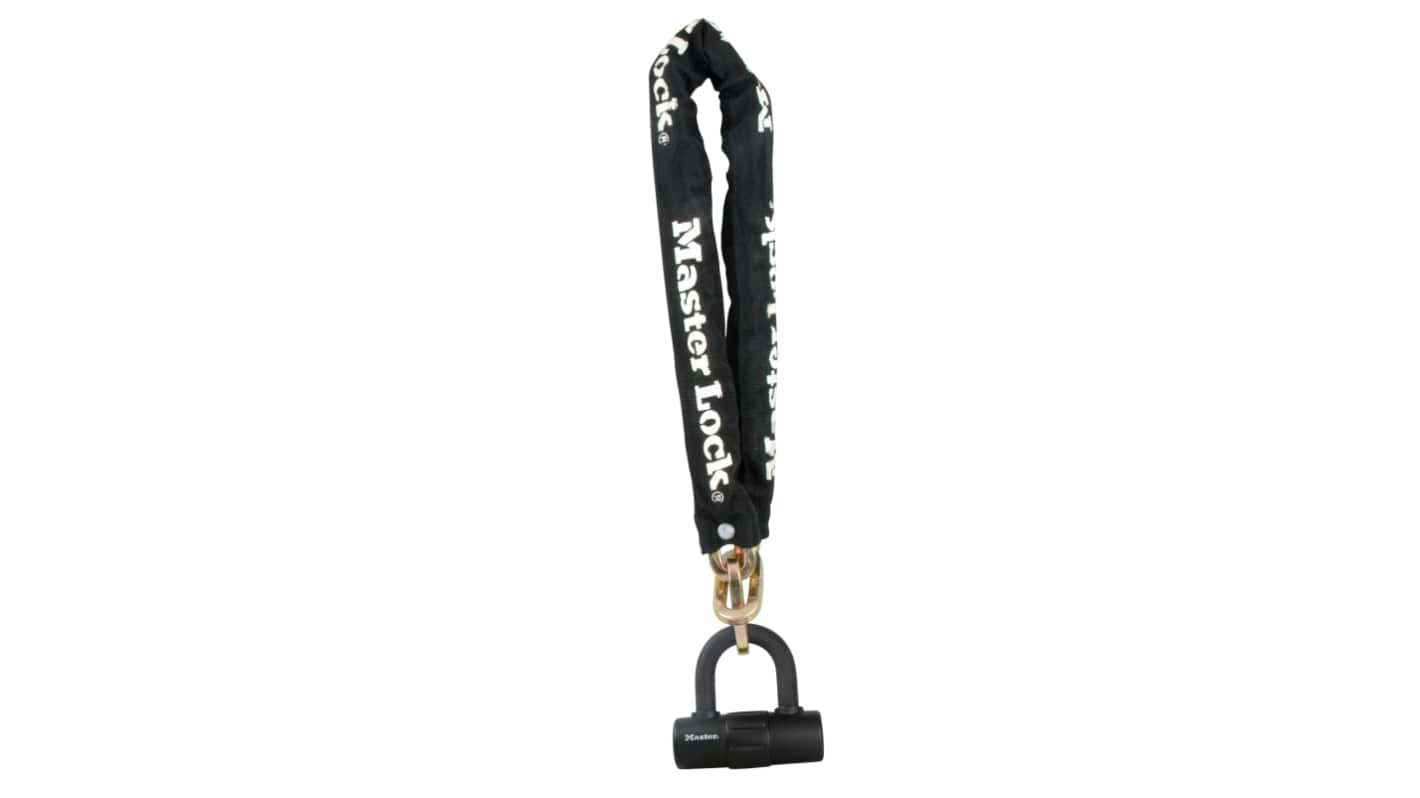Master Lock 钢缆锁, 90cm, 不锈钢制, 钢缆锁