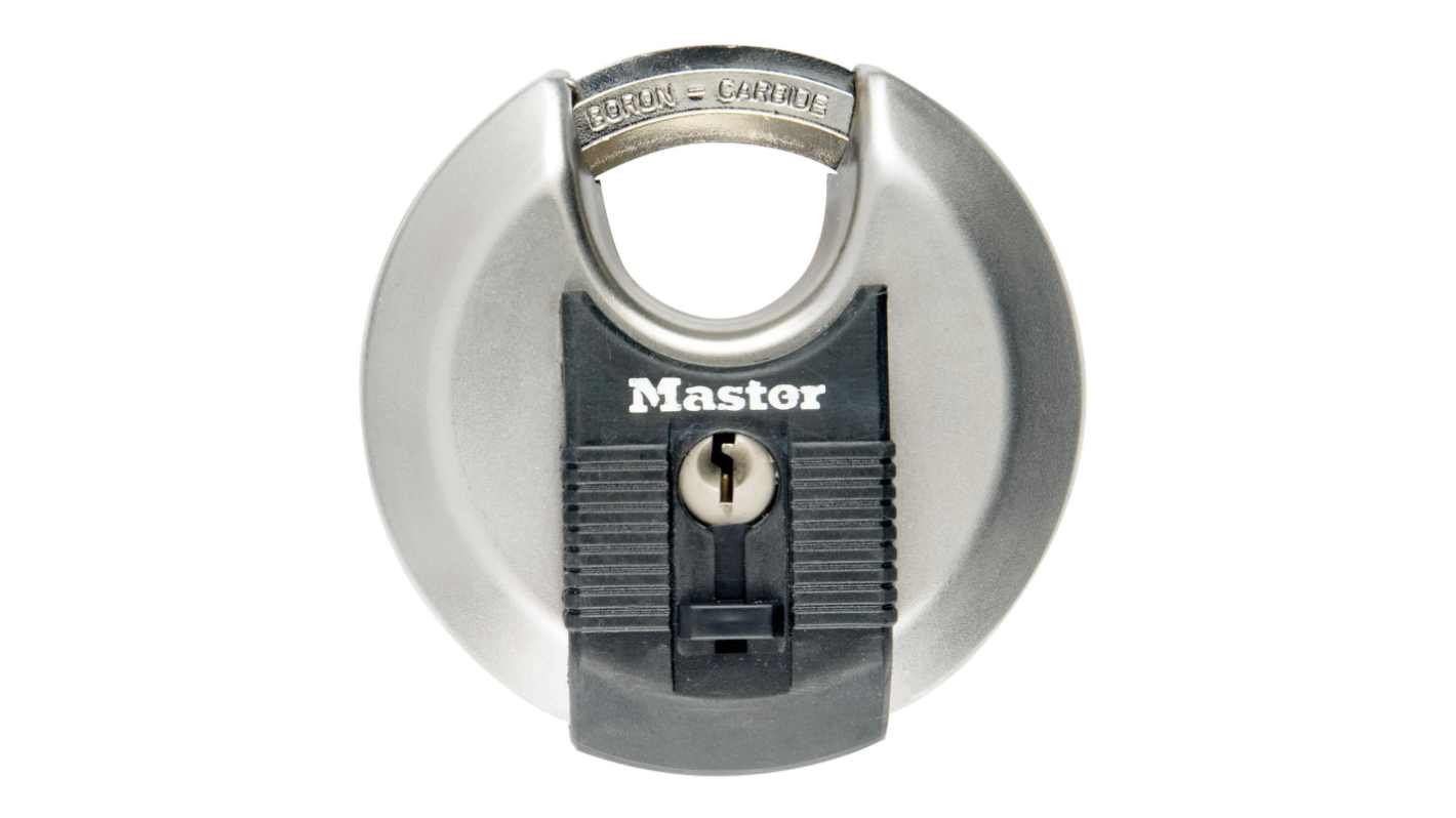 Master Lock Padlock Weatherproof Stainless Steel Padlock, Keyed Alike, 12mm Shackle, 80mm Body