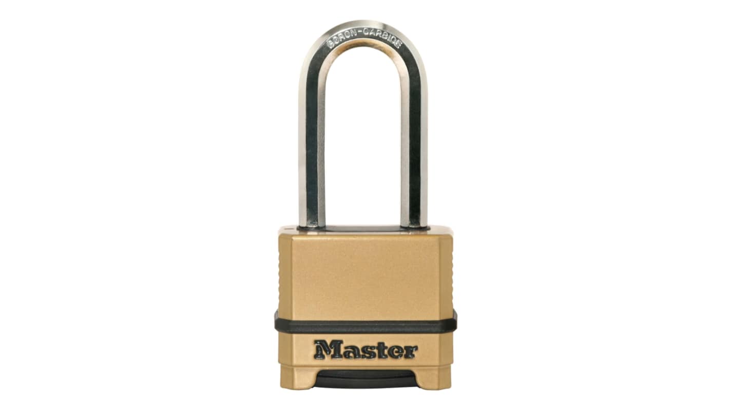 Master Lock Padlock Weatherproof Zinc Padlock, Keyed Alike, 9mm Shackle, 56mm Body