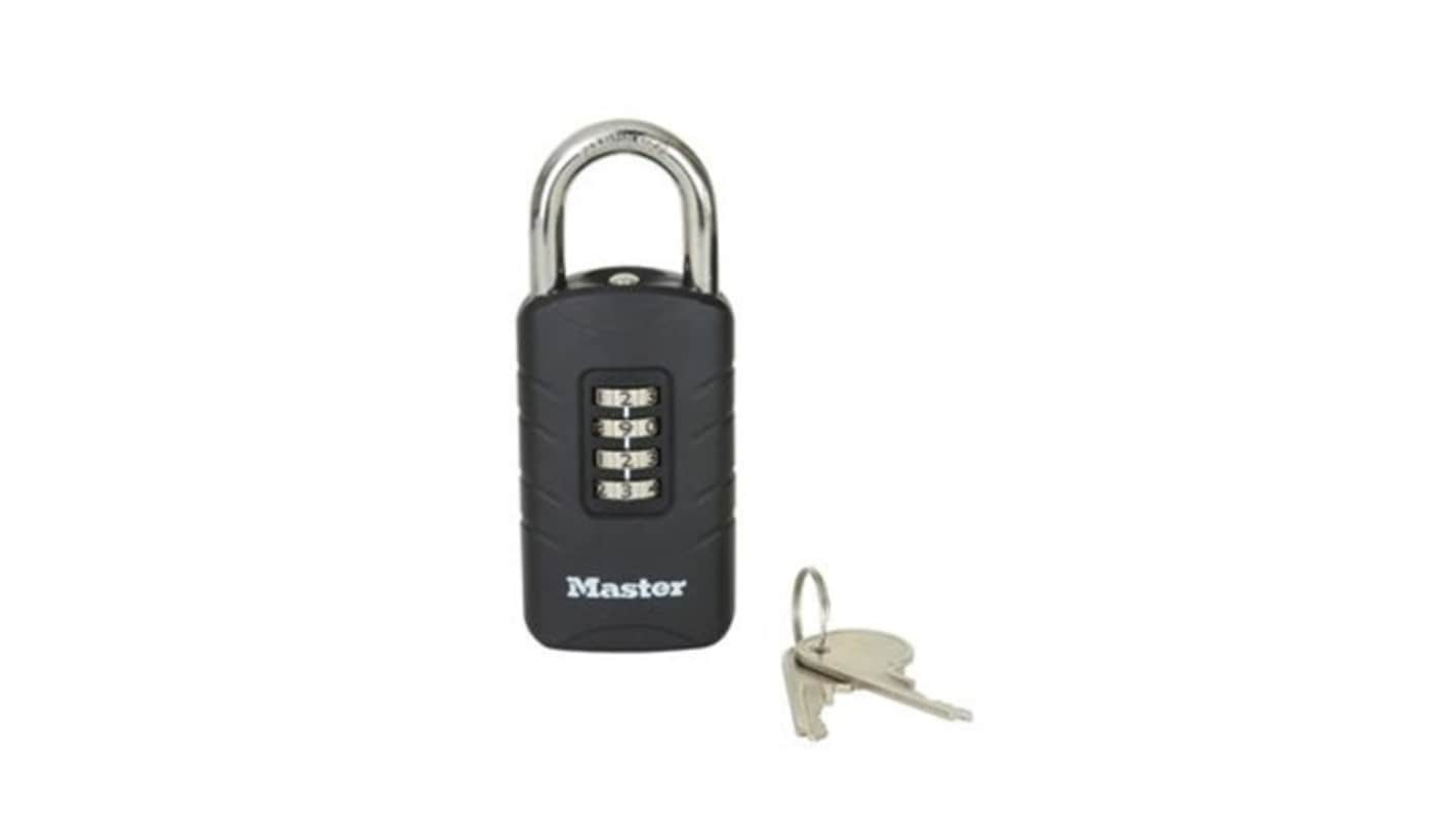 Master Lock Padlock Weatherproof Zinc Padlock, Keyed Alike, 8mm Shackle, 48mm Body