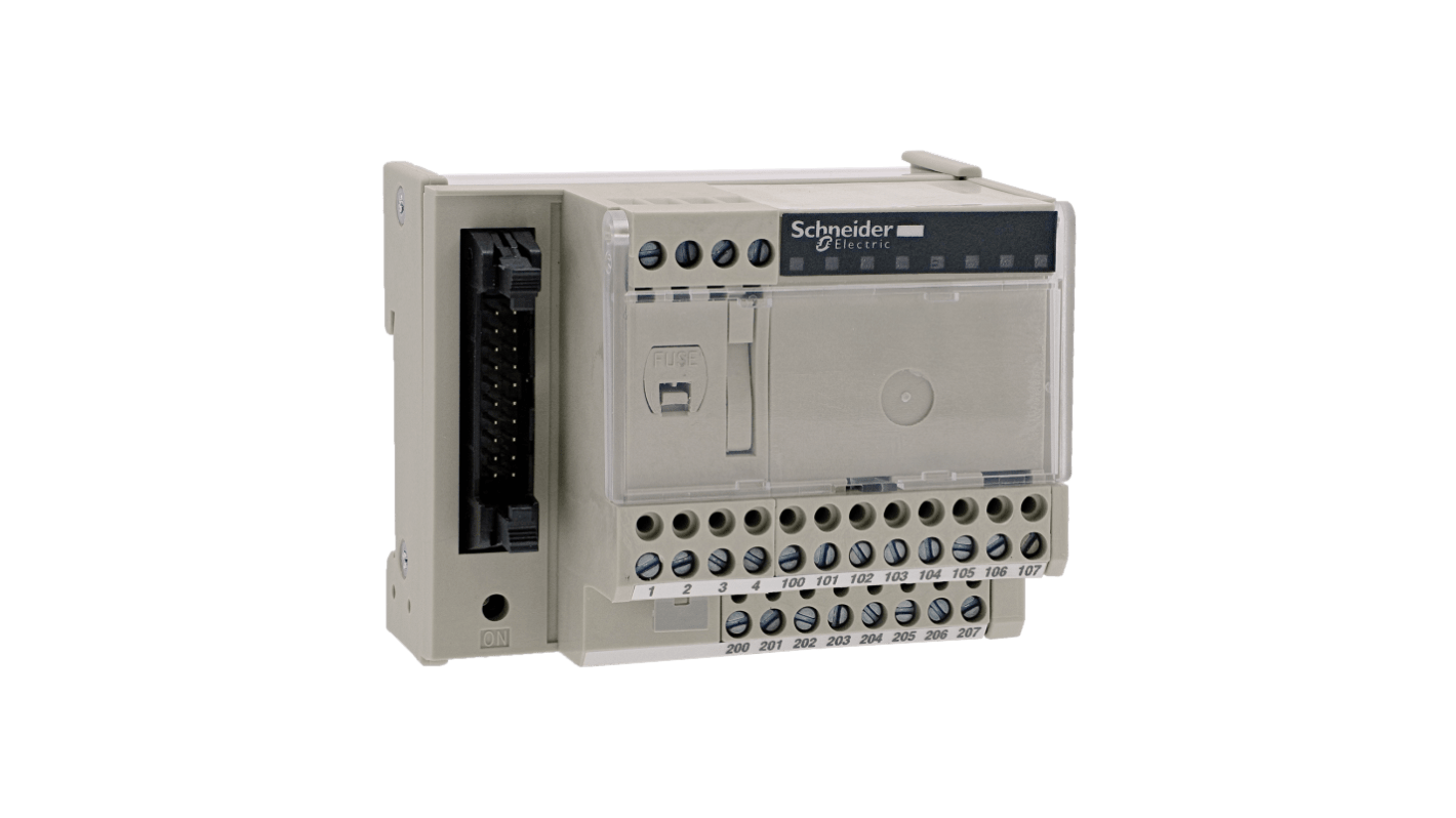 シュナイダーエレクトリック Modicon ABE7 I/Oモジュール 30 V 8 入力