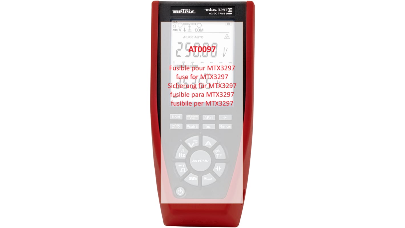 Metrix Multimeter Fuse, 20A, 1 → 1000V, 196 x 90 x 47.1mm