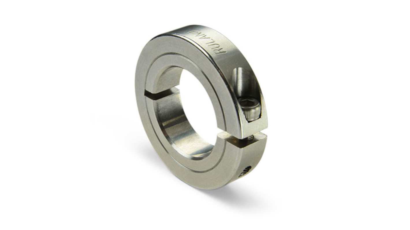 Ruland Shaft Collar, One Piece, Clamp, Bore 40mm, OD 60mm, W 12mm, Steel
