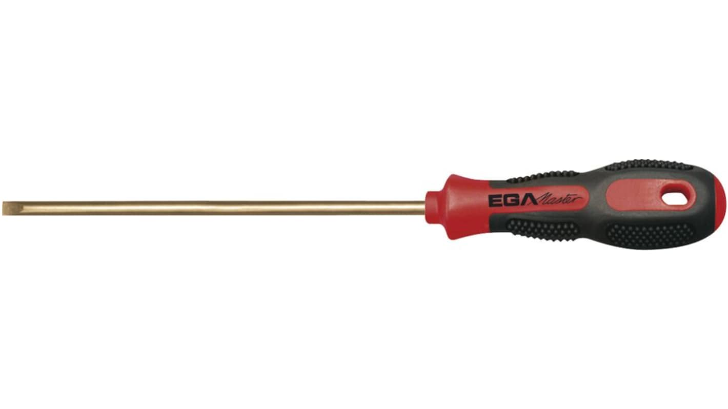 Ega-Master 一字标准螺丝刀, 3mm规格, 50mm刀长, 125m总长, 71581