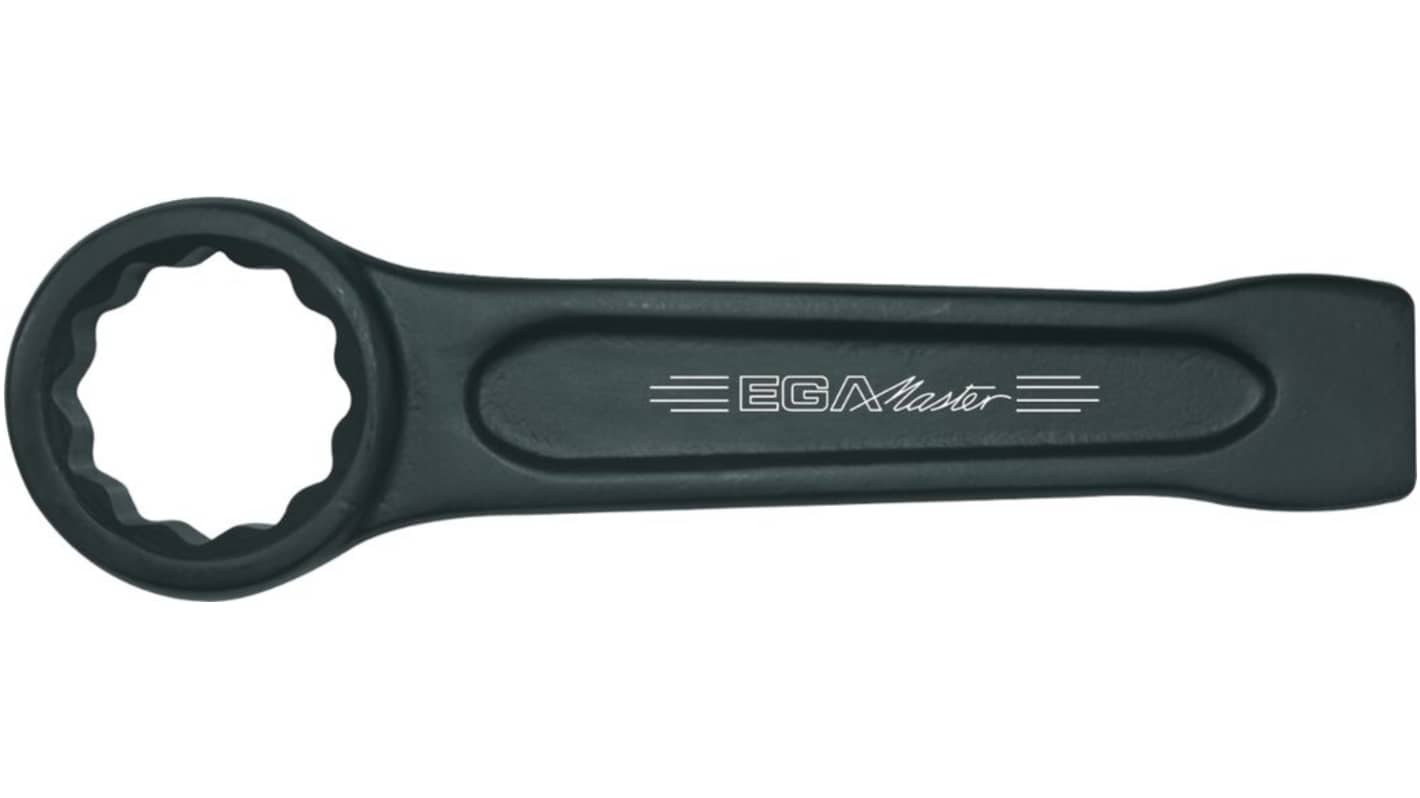Ega-Master Ring Wrench, 320 mm Overall, 70mm Jaw Capacity, Metal Handle, Non-Sparking