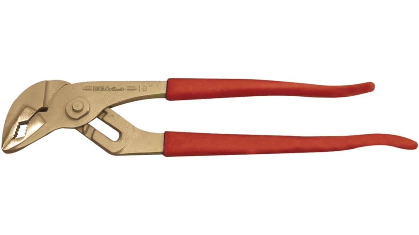 Ega-Master 70541 Pliers, 304.8 mm Overall, Bent Tip