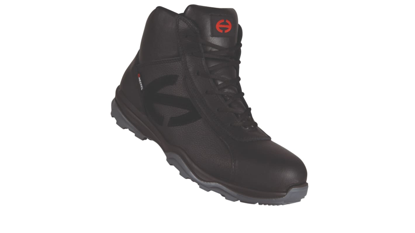 Heckel RUN-R 400 HIGH Black Non Metal Toe Capped Unisex Safety Boots, UK 7, EU 41
