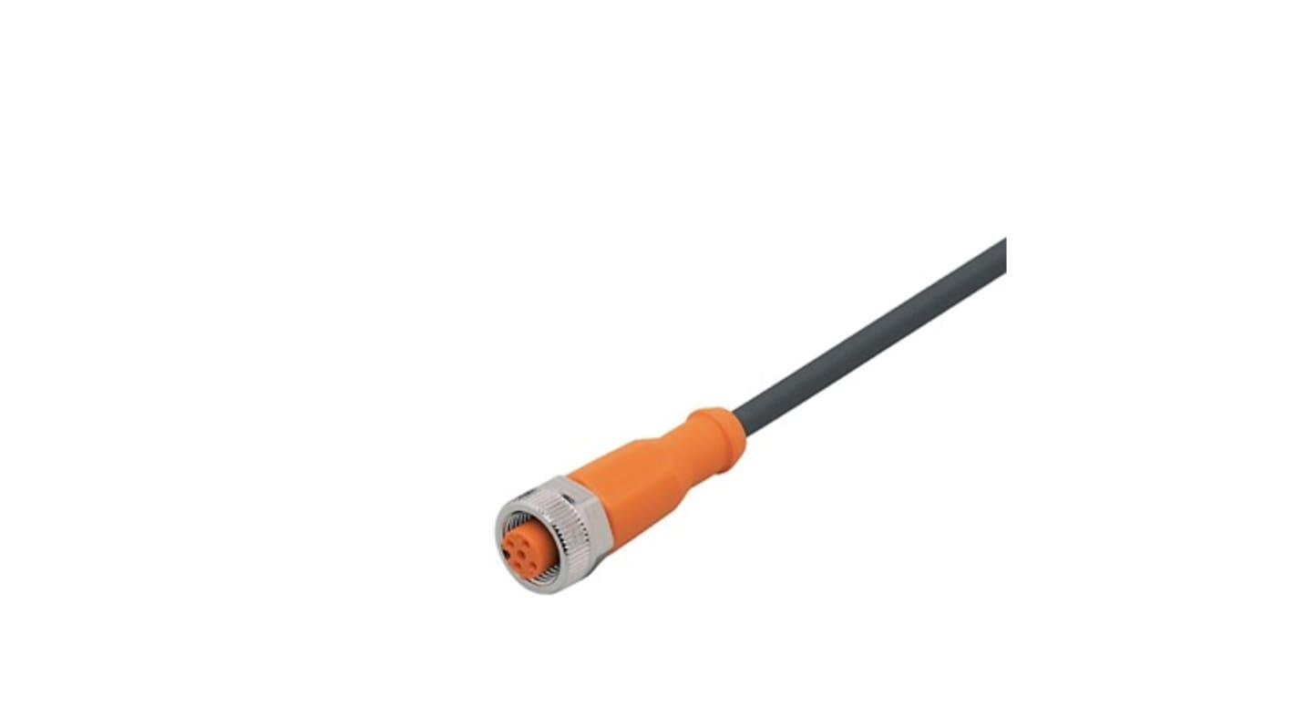ifm electronic, EVC Series M12 Cable, 25m Cable Length for Use with Sensor, CE Certified Standard