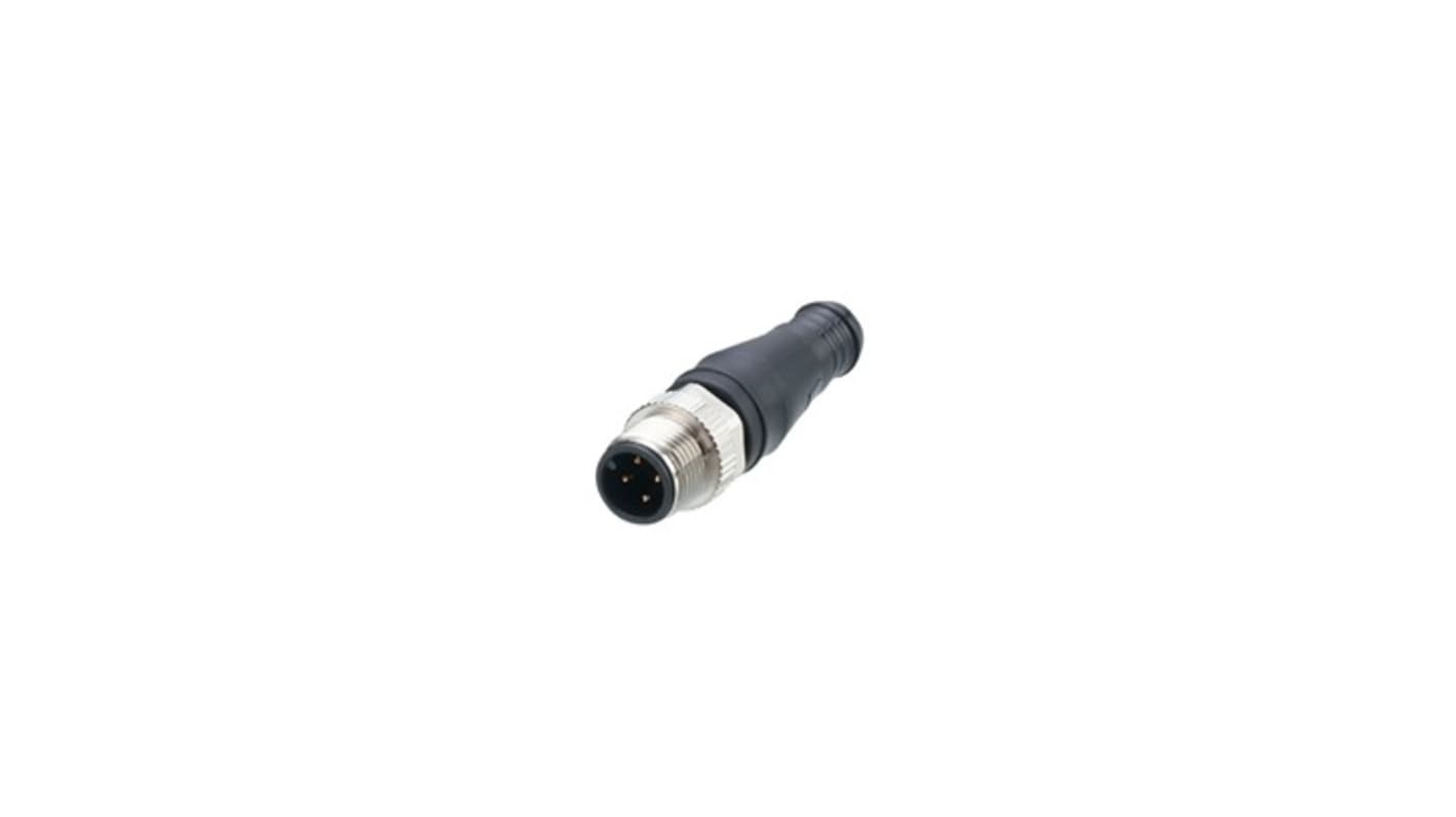 ifm electronic E1 Series Cable, M12, 4 way, 4 port