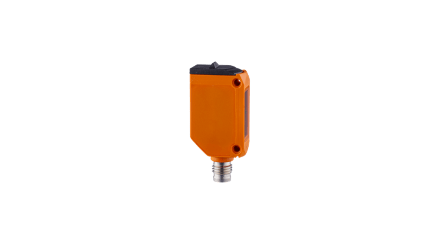 ifm electronic Diffuse Reflection Photoelectric Sensor, Rectangular Sensor, 200 mm Detection Range