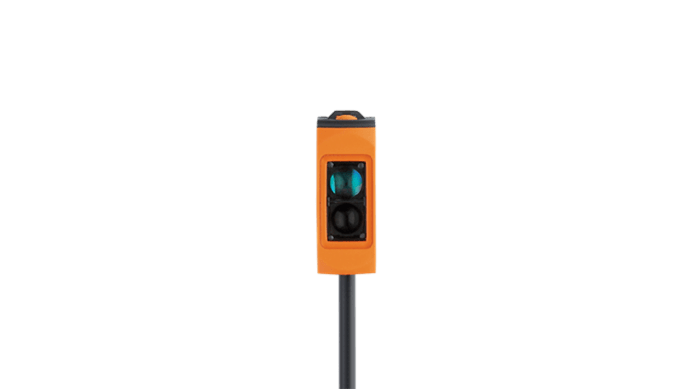 ifm electronic Retro Reflective Photoelectric Sensor, Rectangular Sensor, 0.05 → 5 m Detection Range