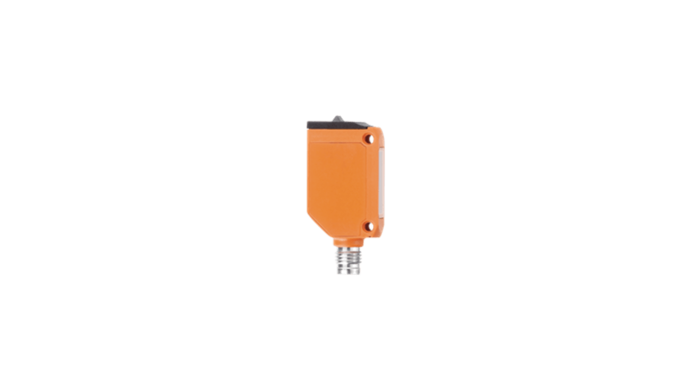 ifm electronic Through Beam Photoelectric Sensor, Rectangular Sensor, 10 m Detection Range