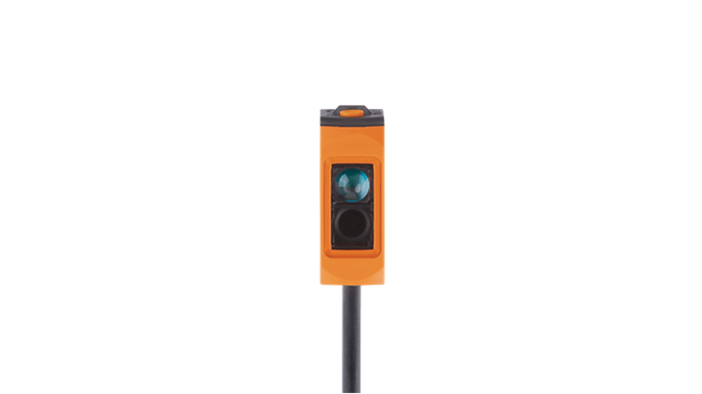 ifm electronic Through Beam Photoelectric Sensor, Rectangular Sensor, 15 m Detection Range IO-LINK