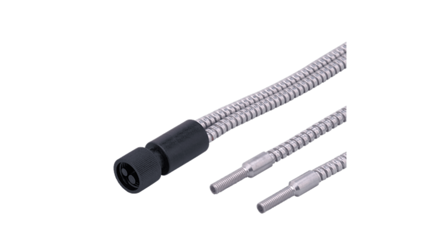 ifm electronic Through Beam Photoelectric Sensor, 120 mm (OKF), 120 mm (OUF), 400 mm (OOF), 1200 mm (OCF) Detection