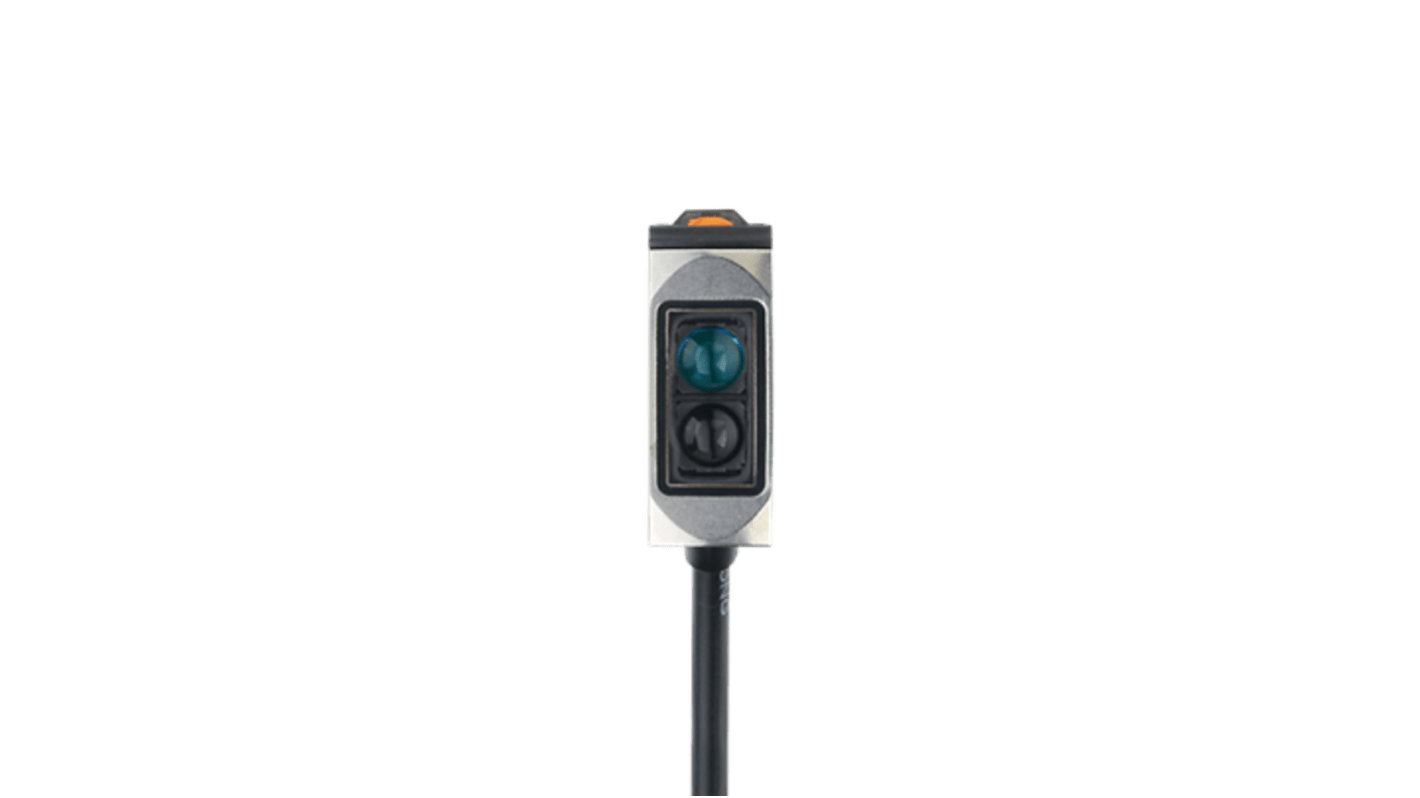 ifm electronic Diffuse Reflection Photoelectric Sensor, Rectangular Sensor, 5 → 500 mm Detection Range