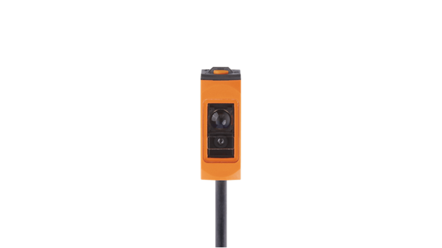 ifm electronic Diffuse Reflection Photoelectric Sensor, Rectangular Sensor, 1 → 100 mm Detection Range IO-LINK