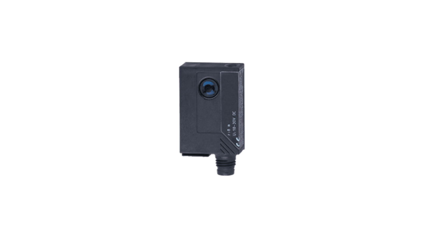 ifm electronic Through Beam Photoelectric Sensor, Rectangular Sensor, 1 m Detection Range