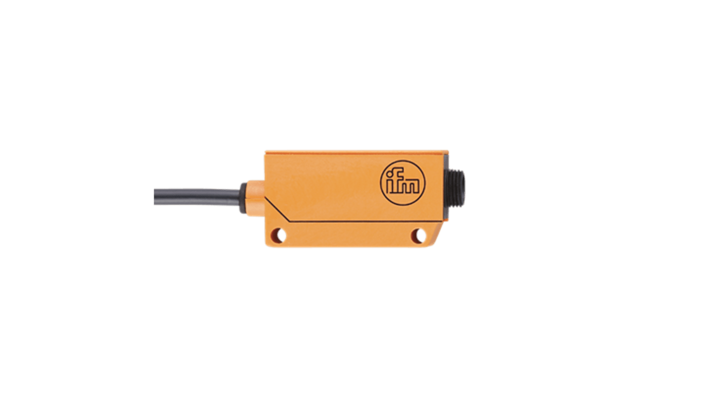 ifm electronic Diffuse Reflection, Through Beam Photoelectric Sensor Amplifier, Rectangular Sensor, 0.12 m