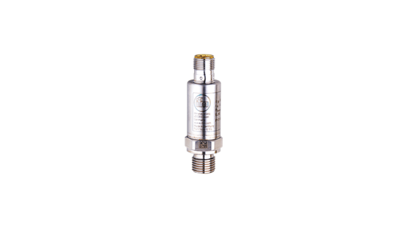 ifm electronic PU Series Pressure Transmitter, 0bar Min, 60bar Max, Analogue Output, Relative Reading