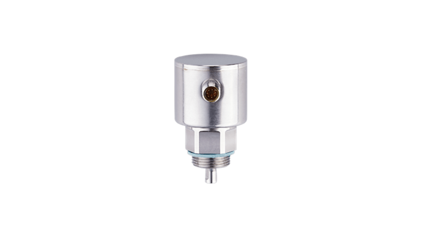 ifm electronic LR8 Series Radar Level Sensor, NPN, PNP Output, Threaded, Stainless Steel Body