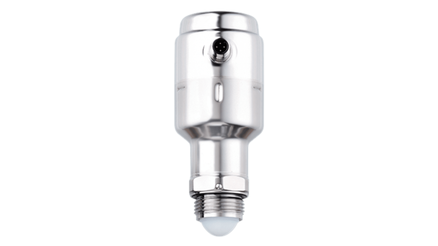 ifm electronic LW2 Series FMCW Level Sensor, NPN, PNP Output, Threaded, Stainless Steel Body