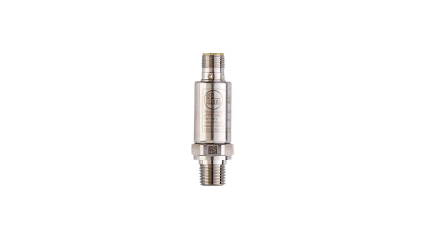 ifm electronic PT Series Pressure Transmitter, 0psi Min, 1000psi Max, Analogue Output, Relative Reading
