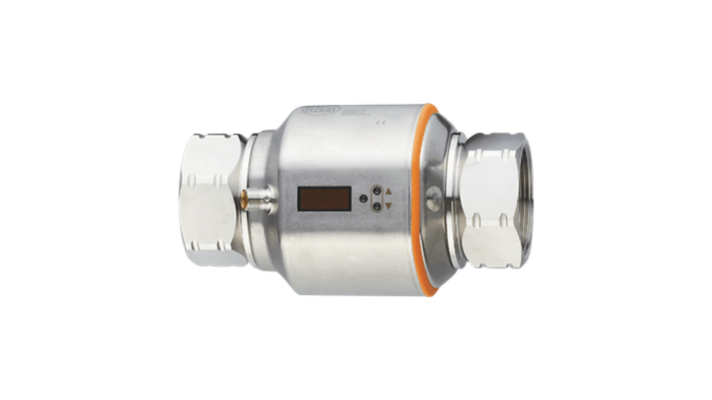 ifm electronic SM Series Magnetic Inductive Flow Meter5 Flow Meter for Liquid, 5 l/min Min, 600 L/min Max
