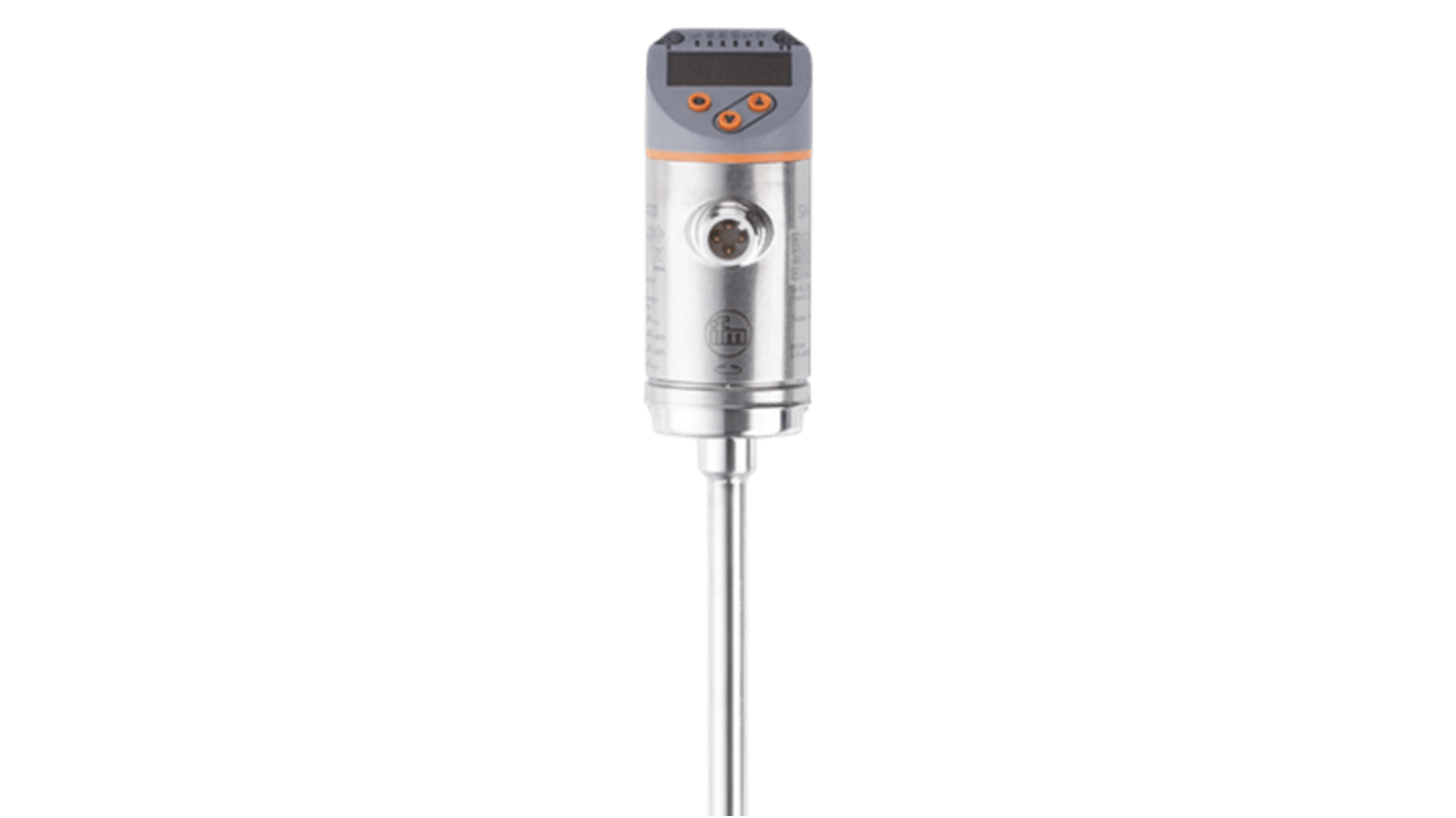 ifm electronic SA Series Flow Sensor for Air, 0 m/s Min, 30 m/s Max