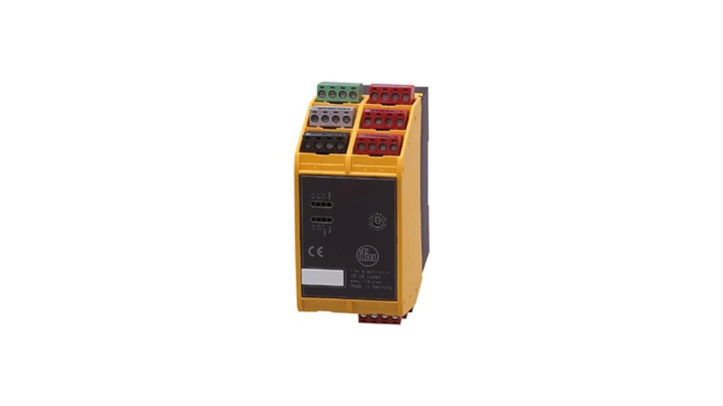 ifm electronic IFM Electronics G 2 Auxiliary Contacts Safety Relay 24V dc 5 Safety Contacts
