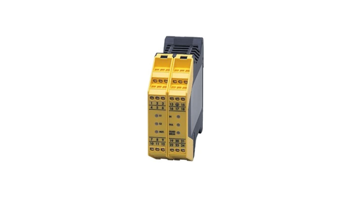 ifm electronic IFM Electronics G 1 Auxiliary Contacts Safety Relay 24V dc 2 Safety Contacts