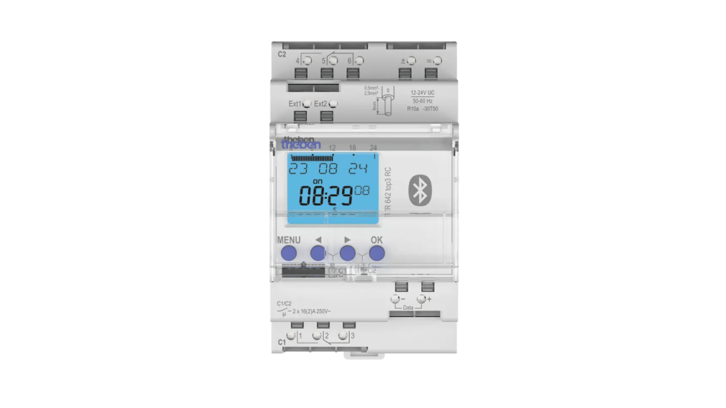 Theben Digital Time Switch 12 → 24 V ac, 2-Channel