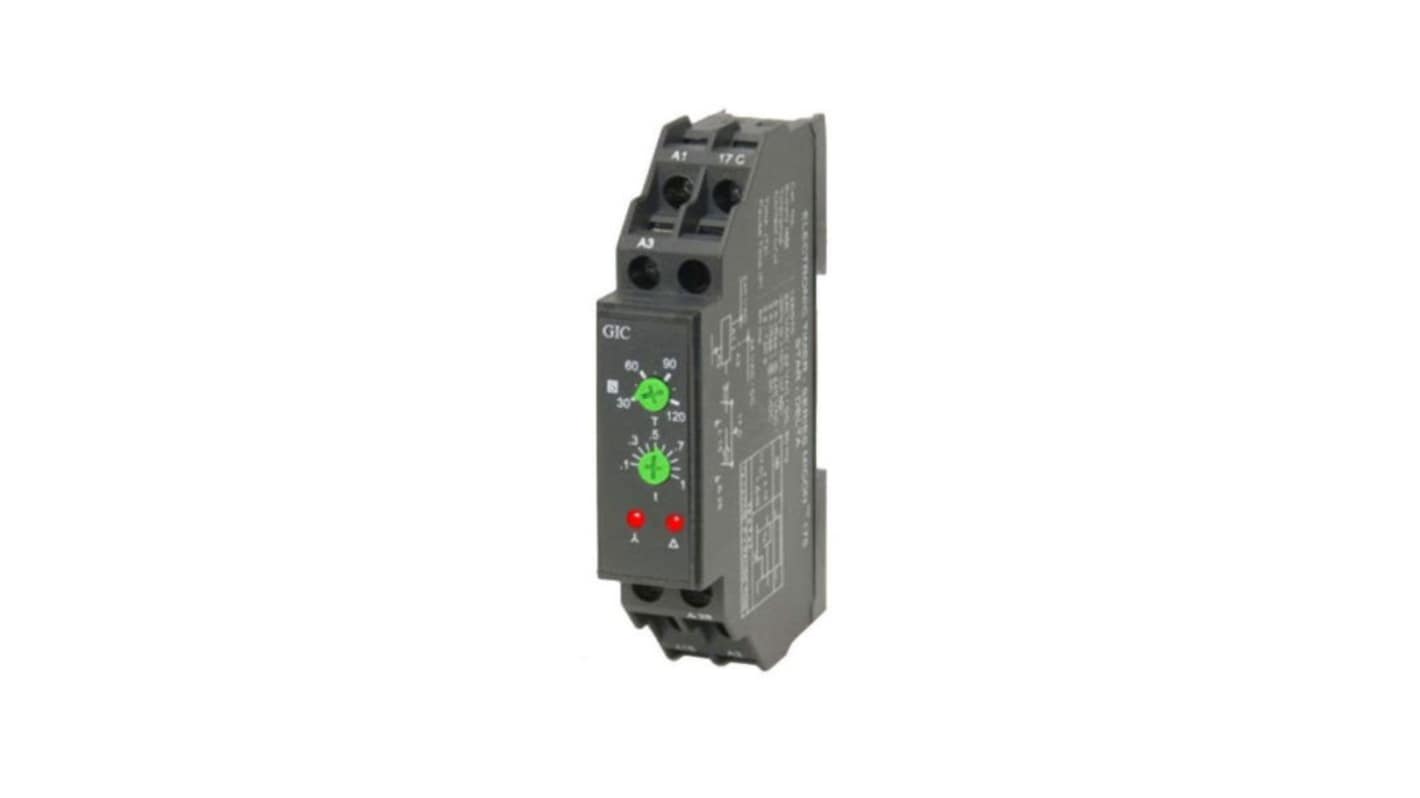 GIC 断电延时时间继电器, 240 → 415V 交流电源
