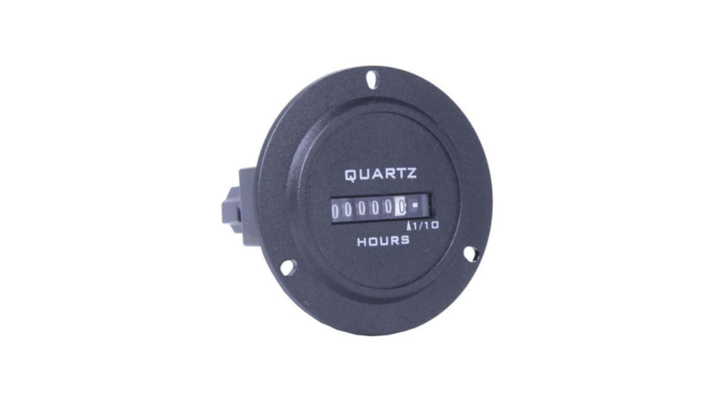 GIC HM36 Series Hour Meter, 6 Digit Indicator, 90 → 264 V ac